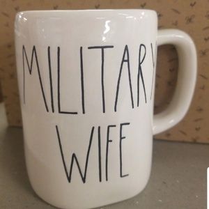 BRAND NEW Rae Dunn Military Wife Mug